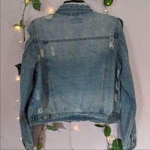 Distressed Denim Jacket